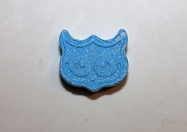 Ecstasy owl pill with mdma