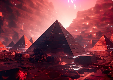 Pyramids of Egyptien