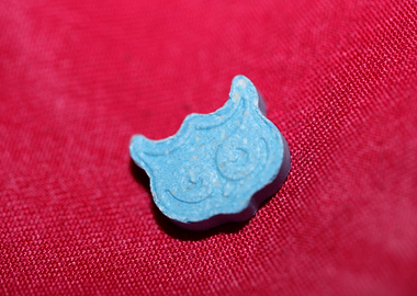 Ecstasy owl pill with mdma