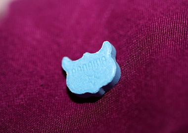Ecstasy owl pill with mdma
