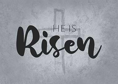 He Is Risen Jesus Bible