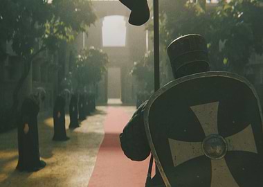 The Knight Scene 2 3D
