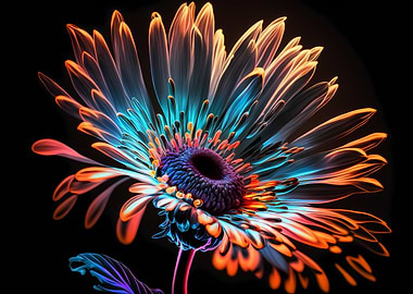 Flower watercolor art