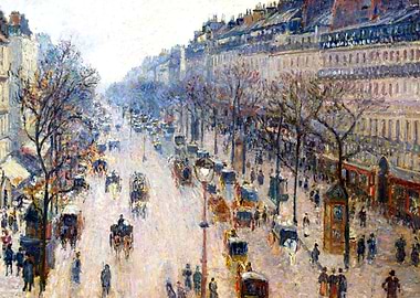 Boulevard Winter Morning