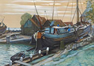 Drydock at Durgerdam