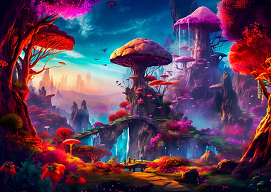 Fantasy Mushroom