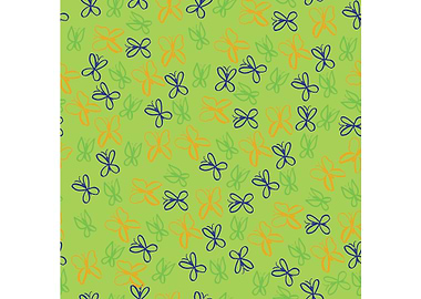 Butterfly seamless pattern
