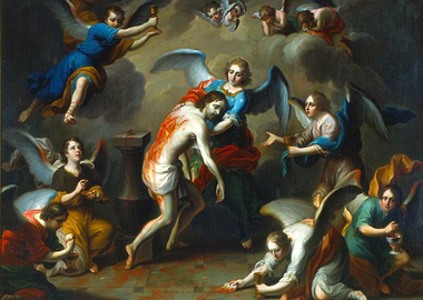 Christ Consoled Angels