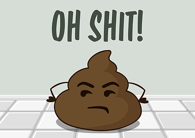 Oh Shit Funny Poop