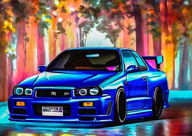 Nissan Skyline GTR R34