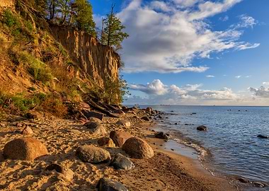 Cliff In Gdynia Orlowo