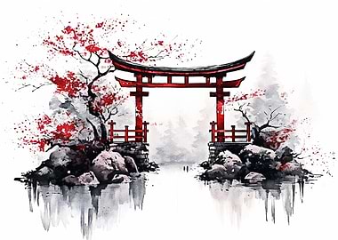 Painting Gate japan