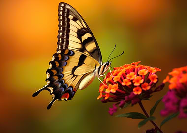 Beautiful Flower Butterfly