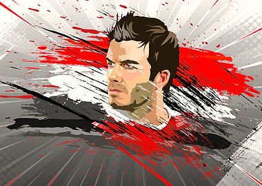 Golden Ball Flag Design