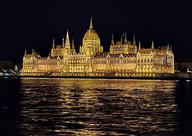 Budapest Parliament Danube