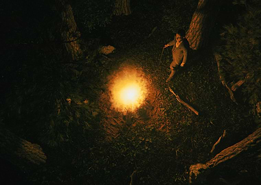 Camp Fire Scene 2 3D