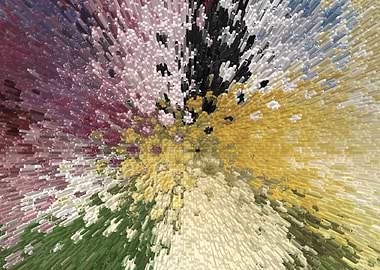 Abstract colorful pastel