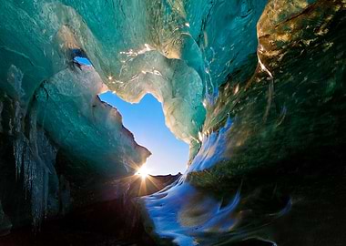 entrance ice cave