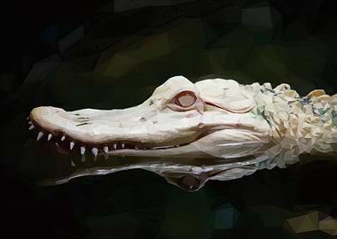 Low Poly Crocodile