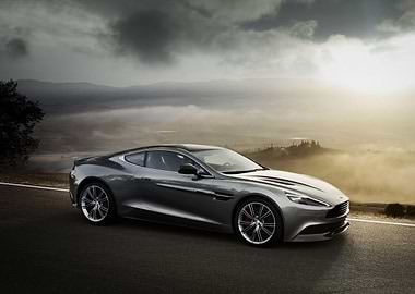 sky and car aston martin