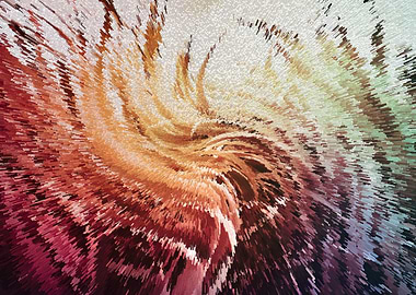 Rainbow cattila swirl