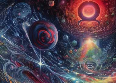 Cosmic Dreams Canvas