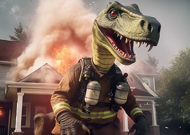 Diplodocus Firefighter