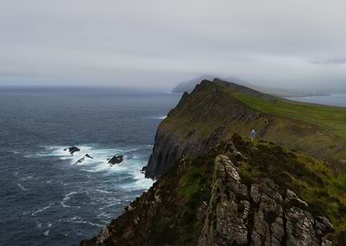 Dramatic stormy Atlantic