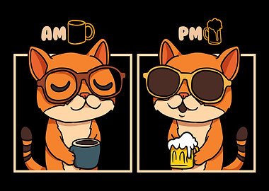 Coffee Beer Cat