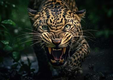 Ferocious Predator Jaguar