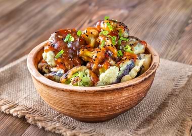 Asian fried cauliflower