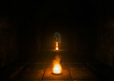 Cave Ritual Scene 1 3D