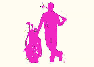 Golf Player Man