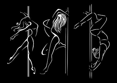 Pole Dancing Dancer
