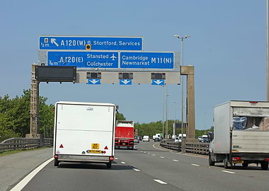 London M 25 national road