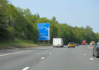 London M 25 national road