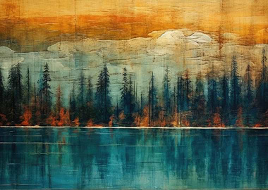 Turquoise Lake Forest View