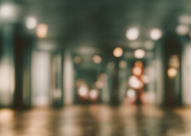 Interior shot defocused bl