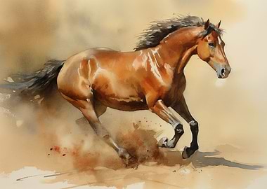 Galloping Horse