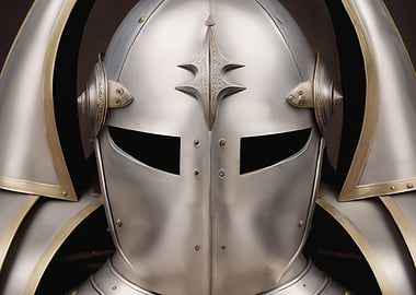 Medieval armor head helmet