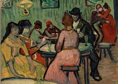 The Brothel 1888 Van Gogh