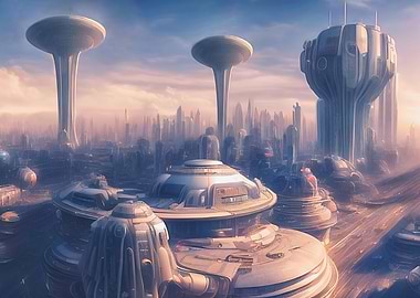 Futuristic city