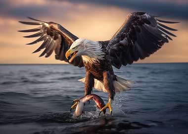 Eagle Catch of the Day