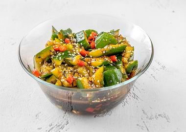 Chinese smashed cucumber