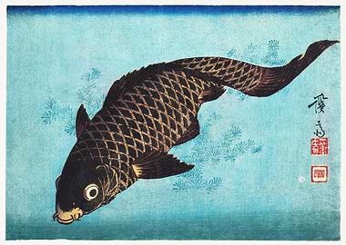 Koi 1842 Japanese fish