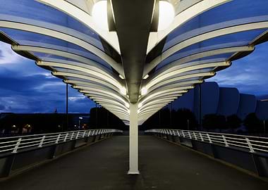 Bell Bridge In Glasgow
