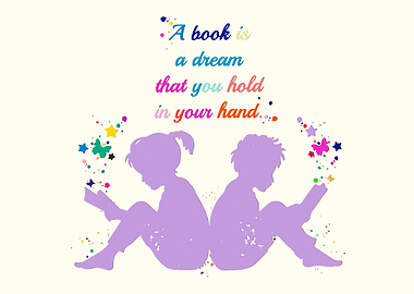 Reader Kids Boy and Girl