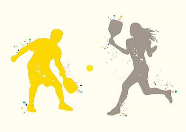 Pickleball Players Woman