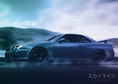 Nissan GTR Skyline R34