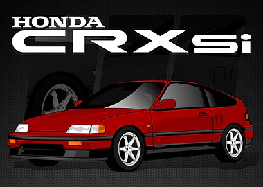 HONDA CRX VECTOR